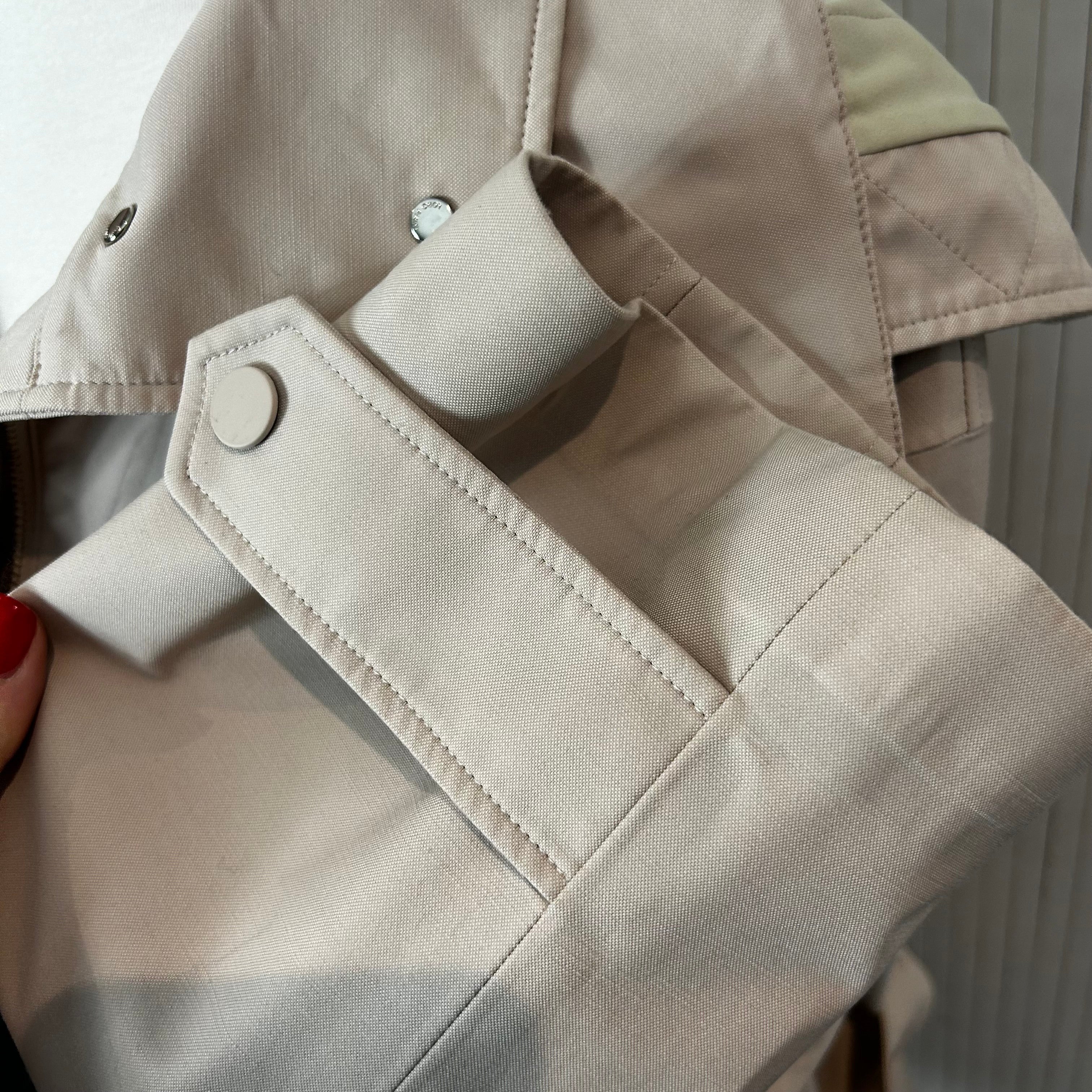 Loro Piana £3000 Nude Technowool Storm System Jacket S