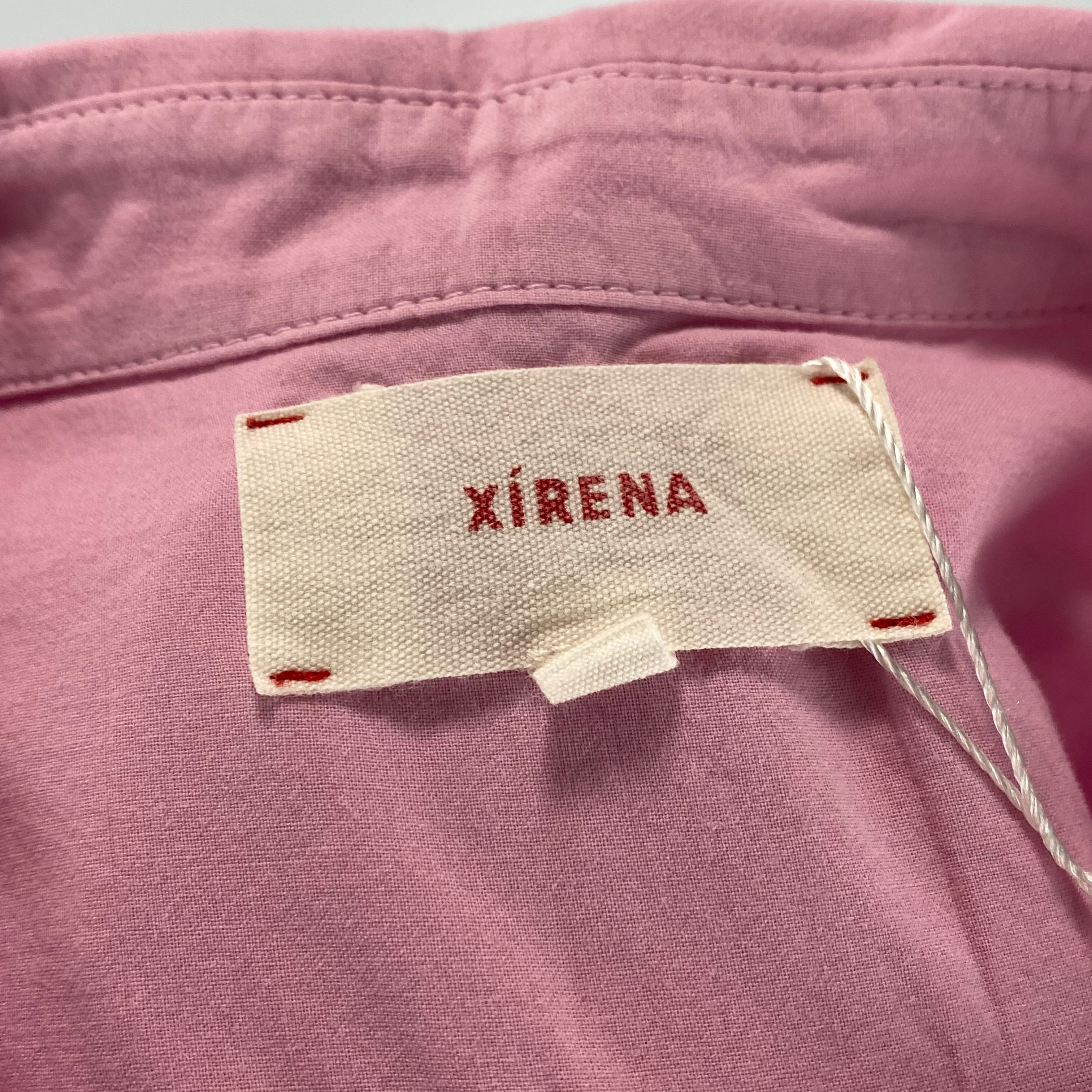 Xirena Sorbet Pink Cotton Short Sleeve Shirt S