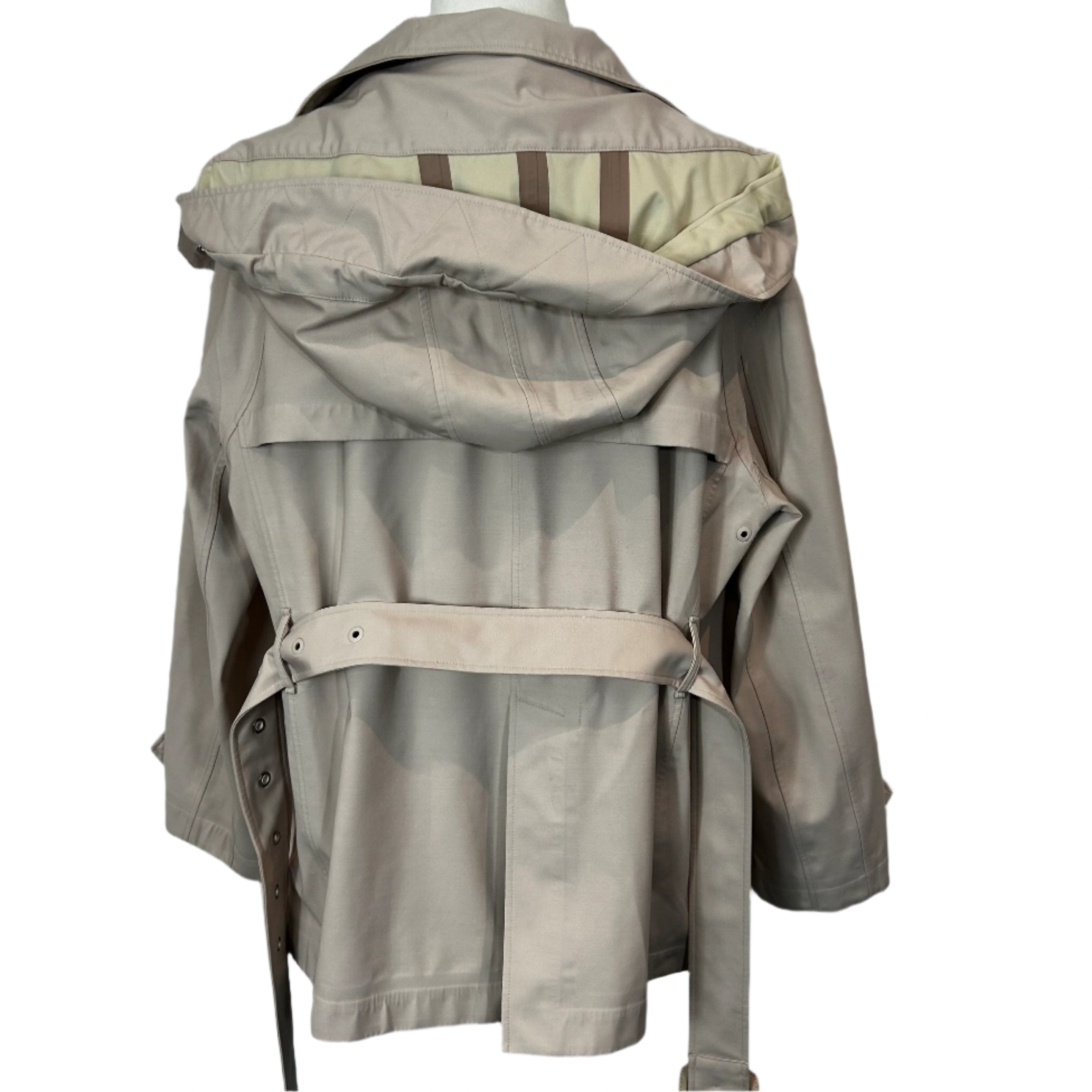 Loro Piana £3000 Nude Technowool Storm System Jacket S