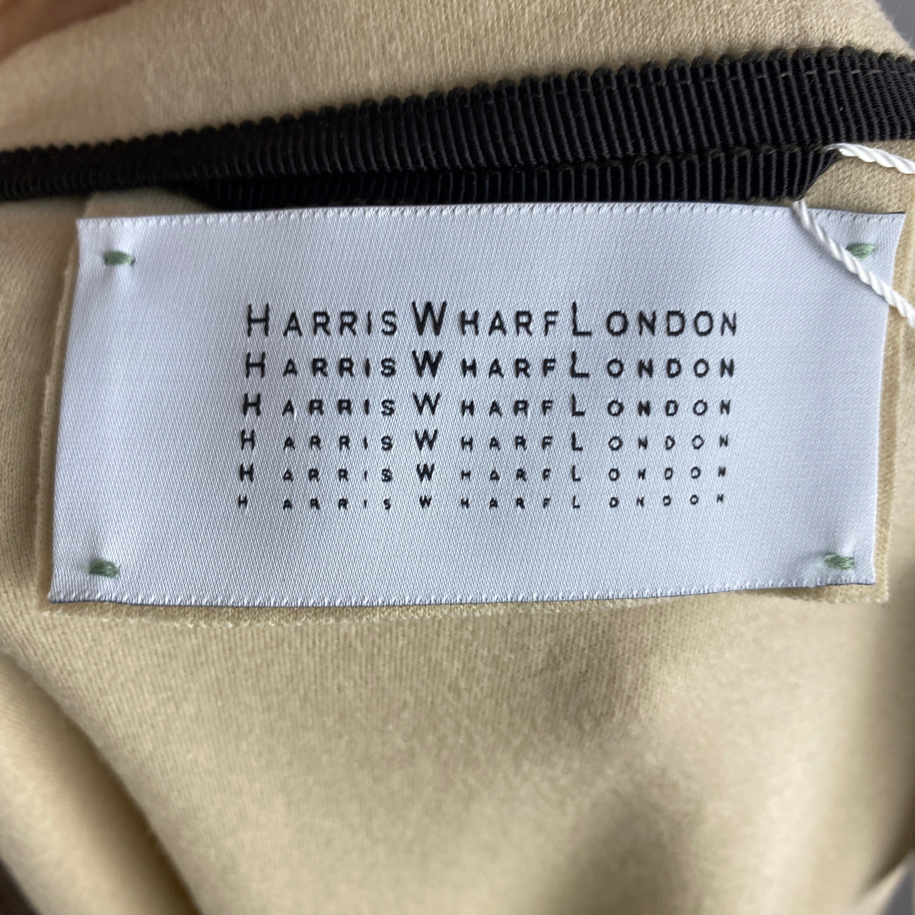 Harris Wharf £395 Cream Wool Jersey Blazer XS