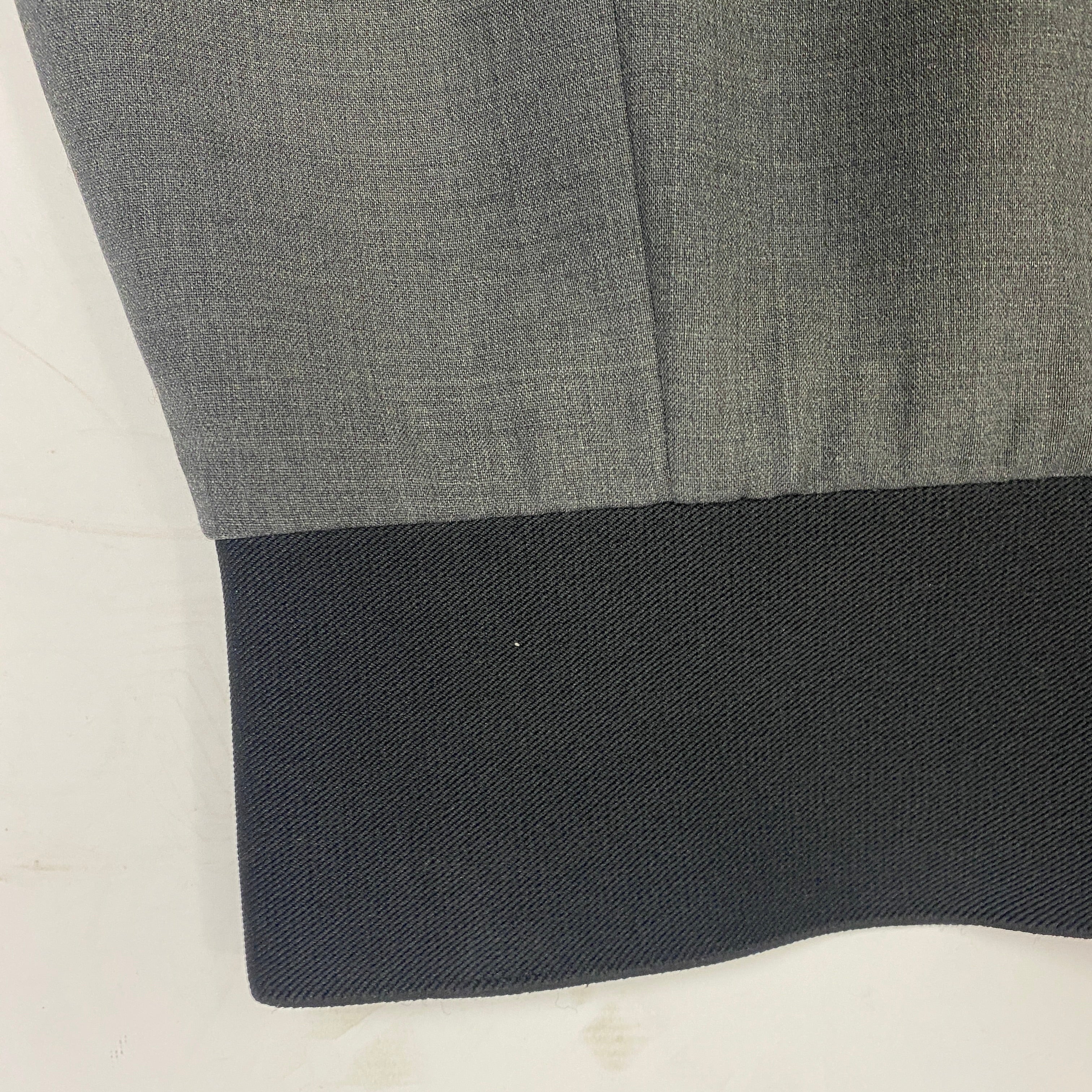 SportMax Grey Wool Pencil Skirt S/M