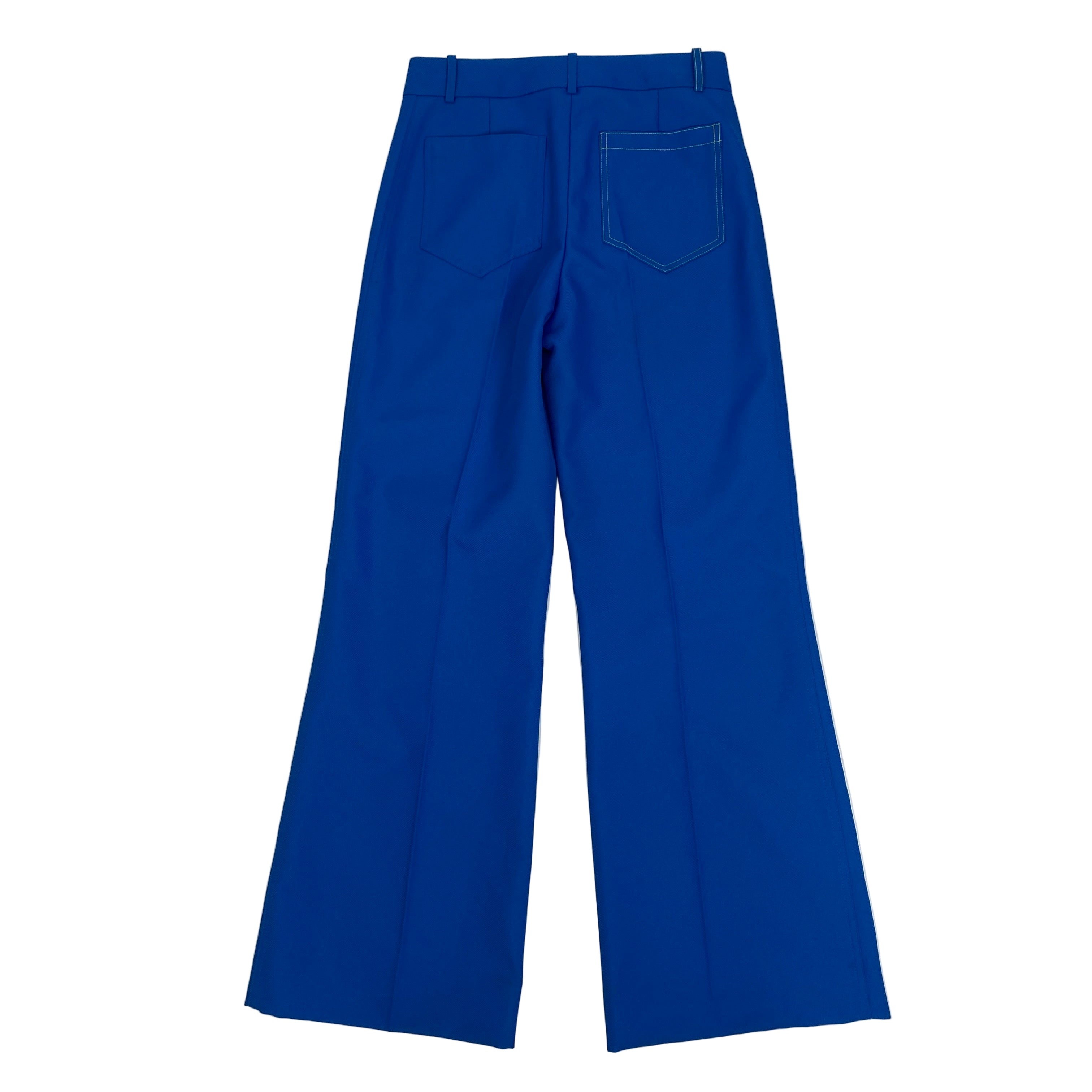 Victoria Beckham Cobalt Alina Trousers S