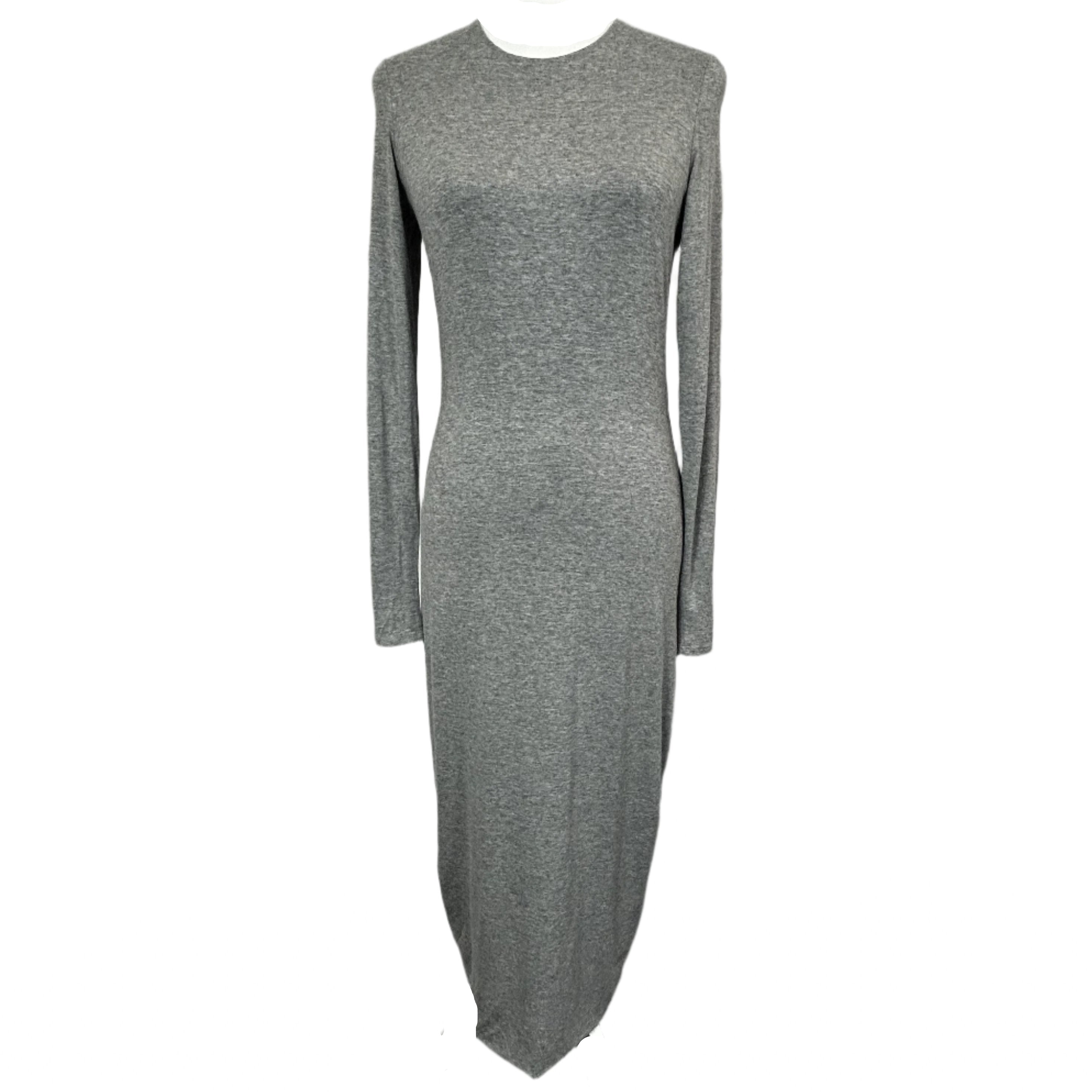 The Row Brand New £1429 Pearl Grey Jersey Tube Dress M