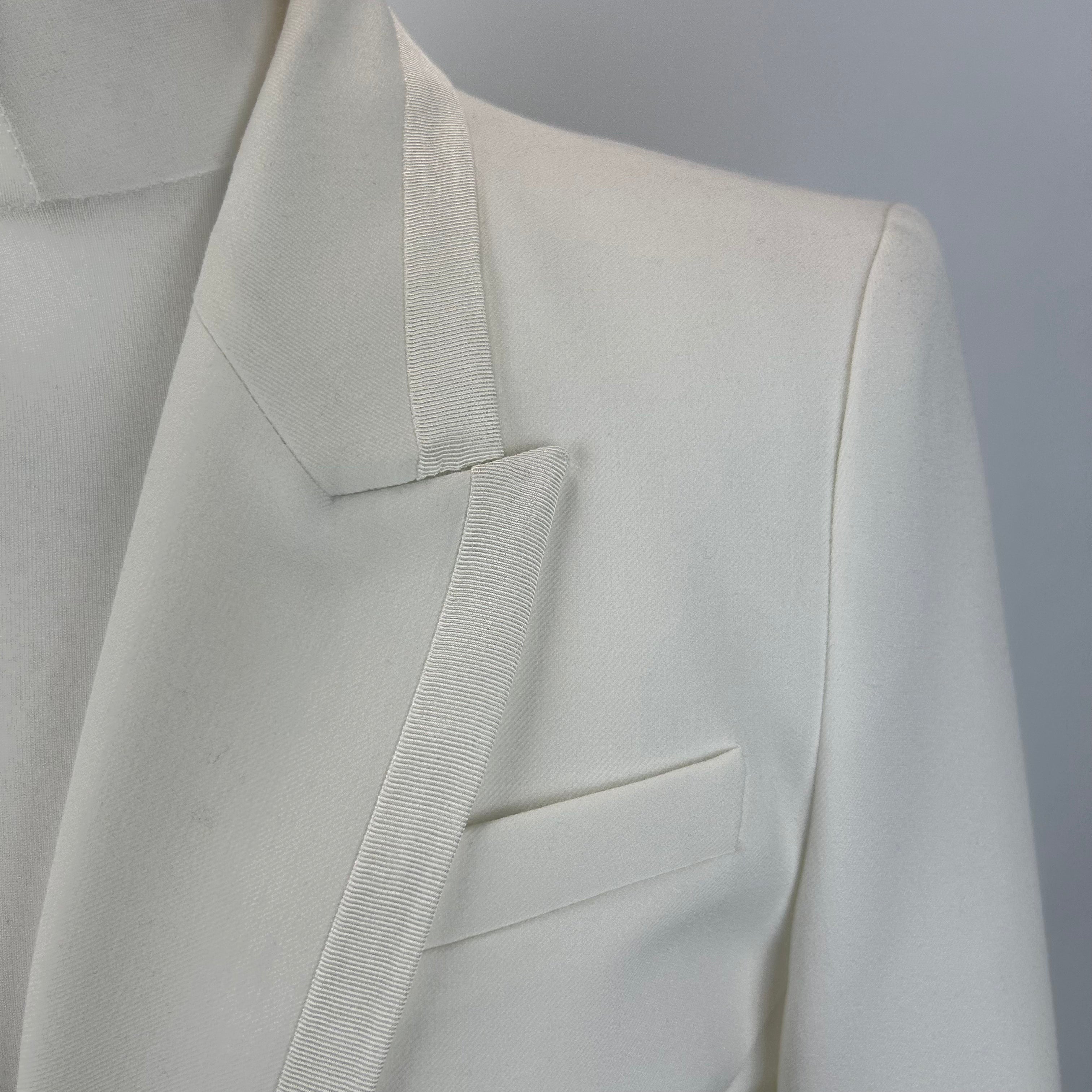 Me&Em New £350 Soft White Forever Summer Tux Blazer M