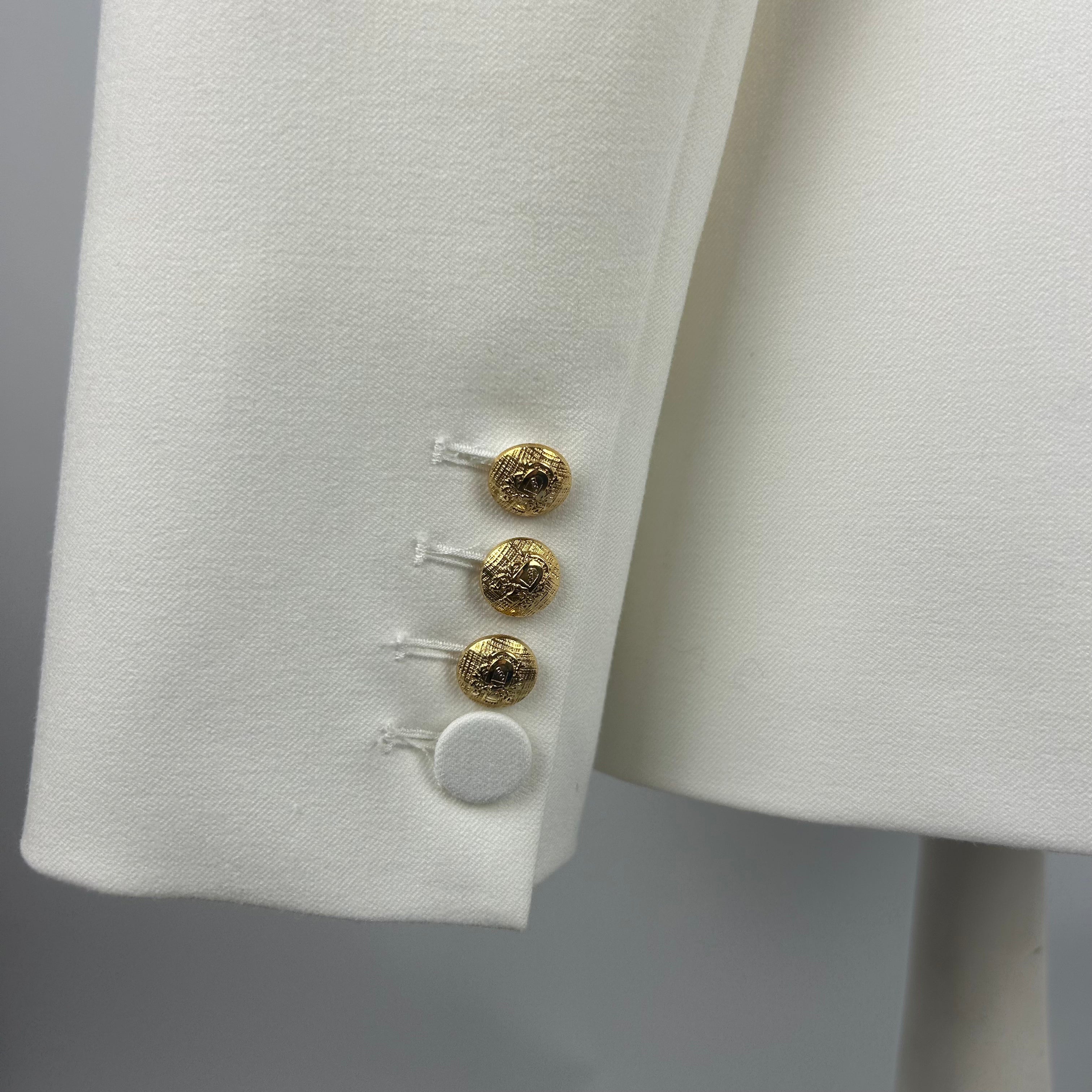 Me&Em New £350 Soft White Forever Summer Tux Blazer M