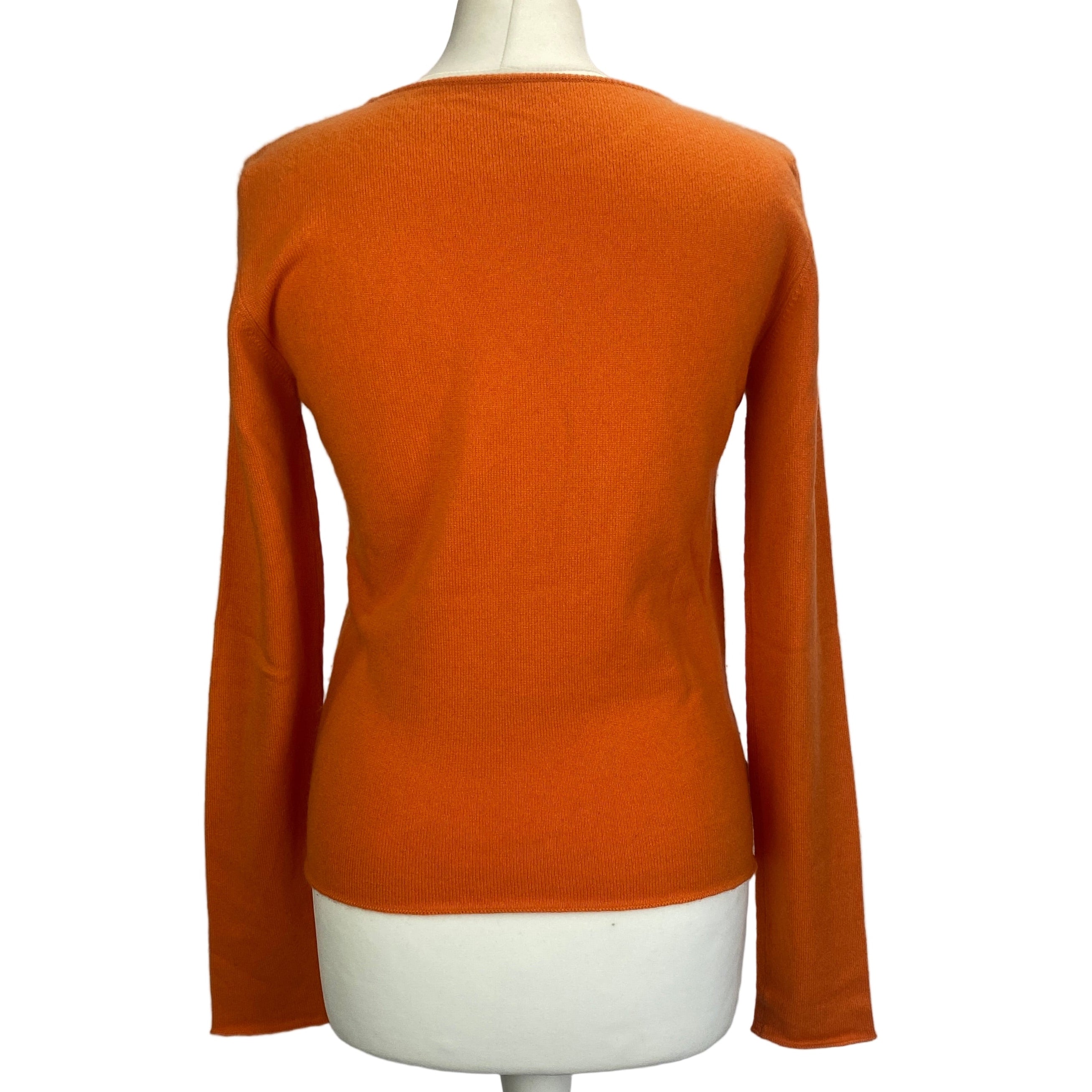 Lucien Pellat-Finet Orange Day of the Dead Cashmere Jumper M