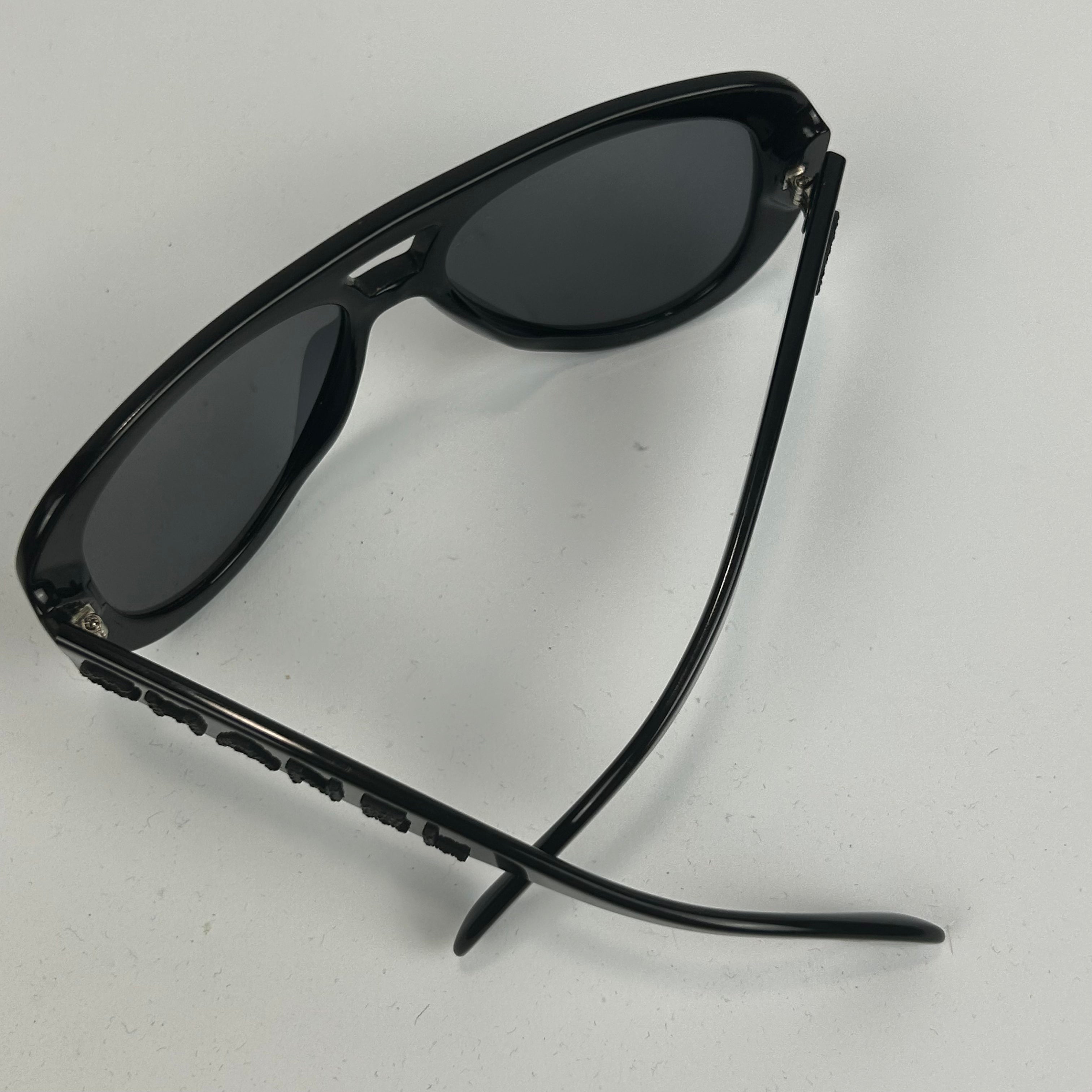 Chanel Black Resin Pilot's Sunglasses 5423-B
