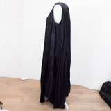 Joseph Brand New £595 Black Silk Habotai Checker Maxi Dress S/M/L/XL
