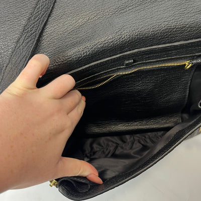 Phillip Lim Black Leather Pashli Messenger Bag