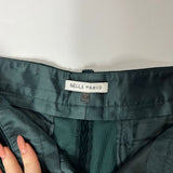 Bella Freud Emerald Green Corduroy Trousers XS