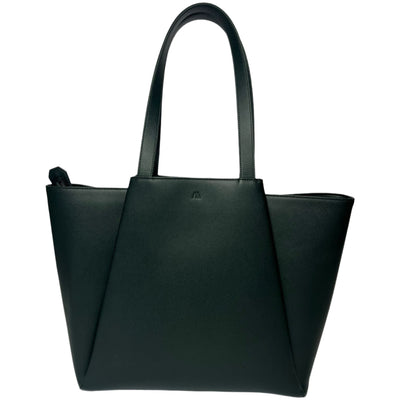 Kaai £585 Forest Green Midi Pyramid Bag