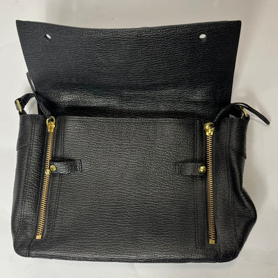 Phillip Lim Black Leather Pashli Messenger Bag