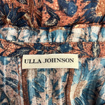 Ulla Johnson Floral Pintuck Blouse M