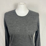 Colombo Brand New Grey Superfine Cashmere & Silk Sweater M/L