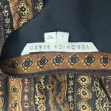 Veronica Beard Button Up Aztec Print Blouse S