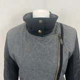 Frauenshuh £1000 Grey Wool & Black Techno Ski Jacket S