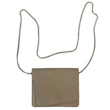 Valextra Brand New £650 Stone Leather Chain Handle Crossbody Bag