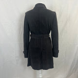 Loro Piana £7000 Charcoal Suede Belted Trench Coat M
