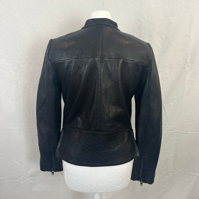 Hush grey sales leather jacket