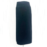 Chanel Classic Black Boucle Wool Pencil Skirt XXS