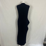 Victoria Beckham Navy Knitted Vest Dress L