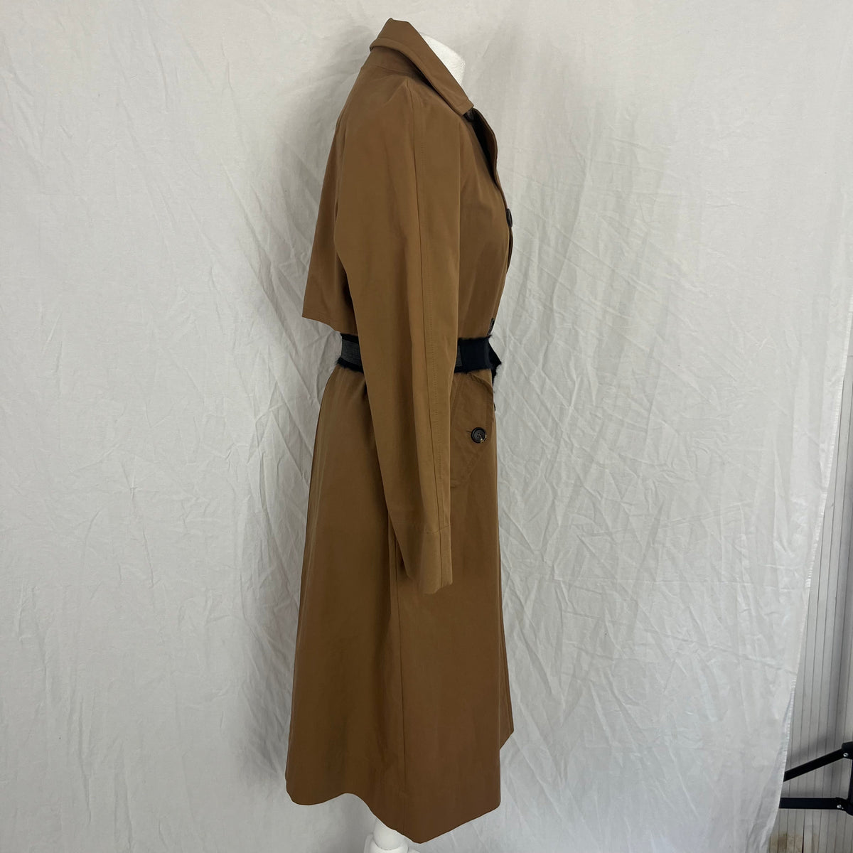 Brunello Cucinelli Camel Trench Coat XS