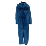 Stella McCartney $1395 Blue Acid Wash Boilersuit XXS