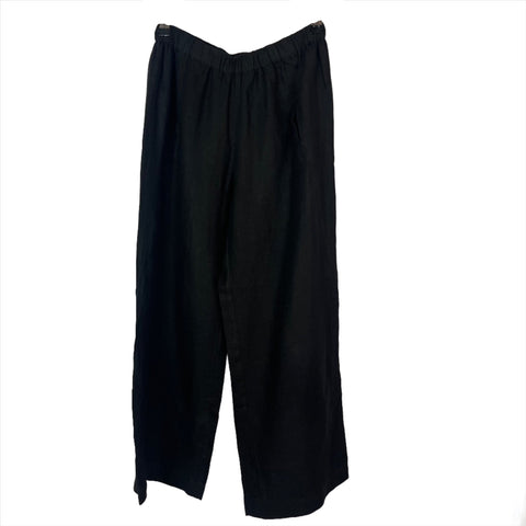 Velvet Brand New Black Linen Pull-On Pants XS