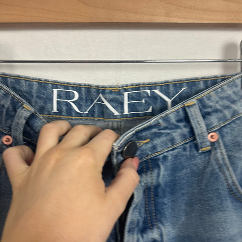Raey Mid Wash Straight Leg Jeans L