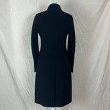 Joseph Brand New £1200 Black Wool & Cashmere Marley Coat XXS/XS