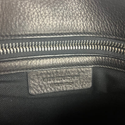 Givenchy Black Smooth Leather Large Shoulderbag