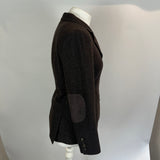 Chanel Monochrome Ribbon Woven Cotton & Silk Jacket XS/S
