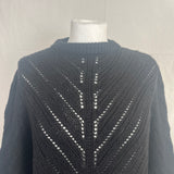 Aiayu £300 Black Bolivian Baby Lama Wool Sweater M