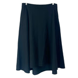 Piazza Sempione £245 Black Dip Hem Maxi Skirt XL