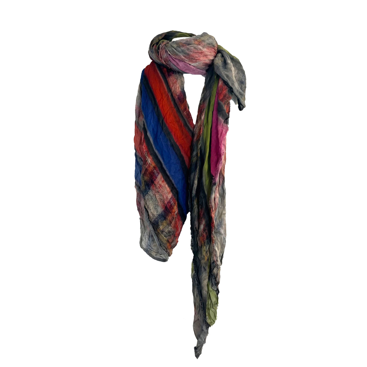 Faliero Sarti Superfine Cashmere & Modal Print Large Scarf