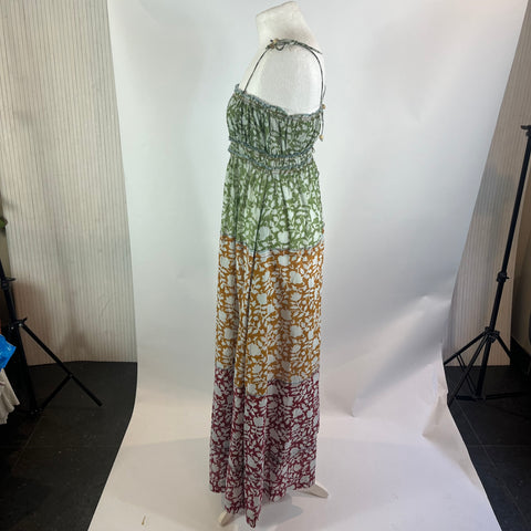 Hannah Indian Cotton Print Maxi Dress XS/S/M/L