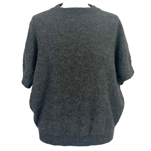 Aiayu Brand New £300 Grey Bolivian Baby Llama Wool Sweater M