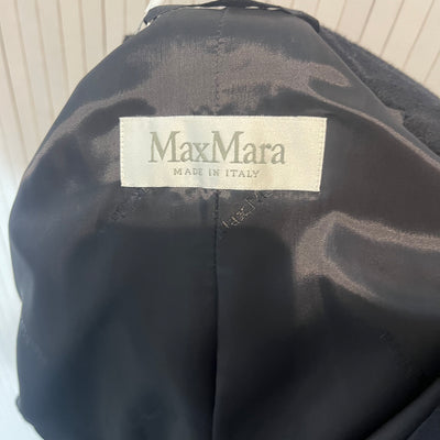 Max Mara £1000 Navy Camelhair Blazer XS