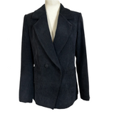 Anine Bing Navy Corduroy Jacket XS