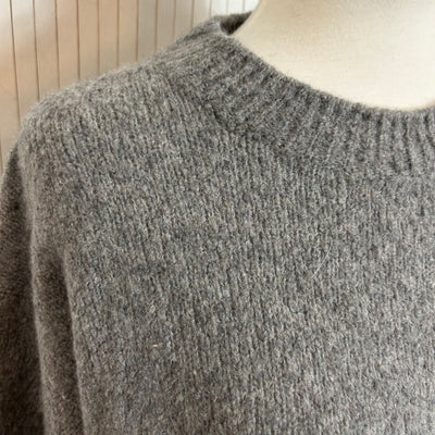 Masscob Mid Grey Wool & Cashmere Knit Sweater S