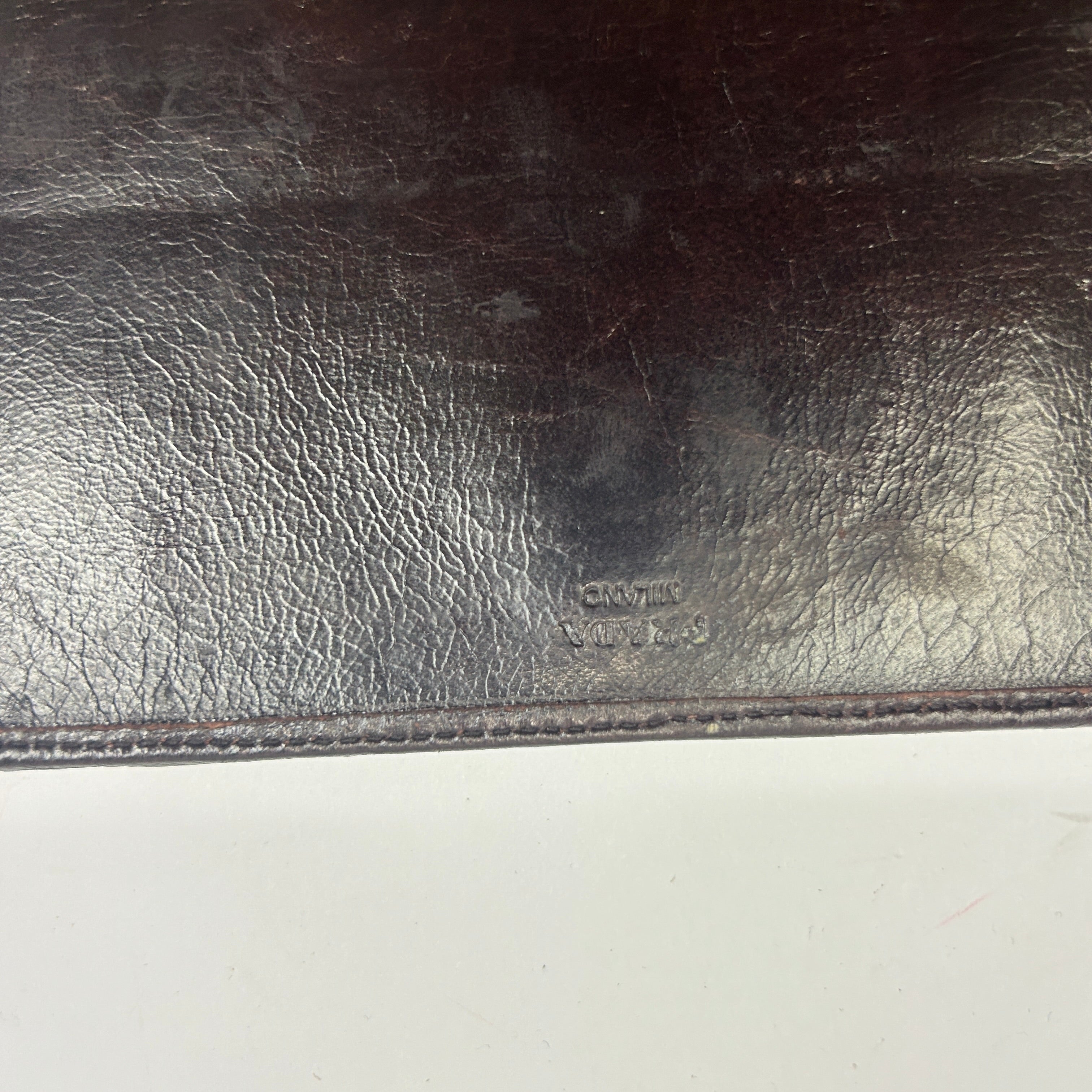 Prada Copper & Nude Sequin Camo Clutch Bag