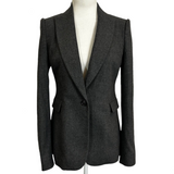 Joseph Charcoal Wool & Cashmere Jacket S