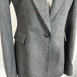 Joseph Charcoal Wool & Cashmere Jacket S