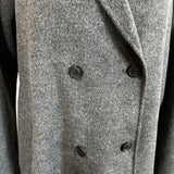 Claudie Pierlot Brand New £590 Charcoal Wool Blend Coat S