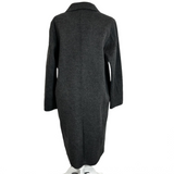 Claudie Pierlot Brand New £590 Charcoal Wool Blend Coat S