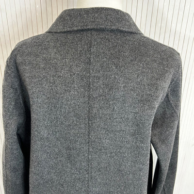 Claudie Pierlot Brand New £590 Charcoal Wool Blend Coat S