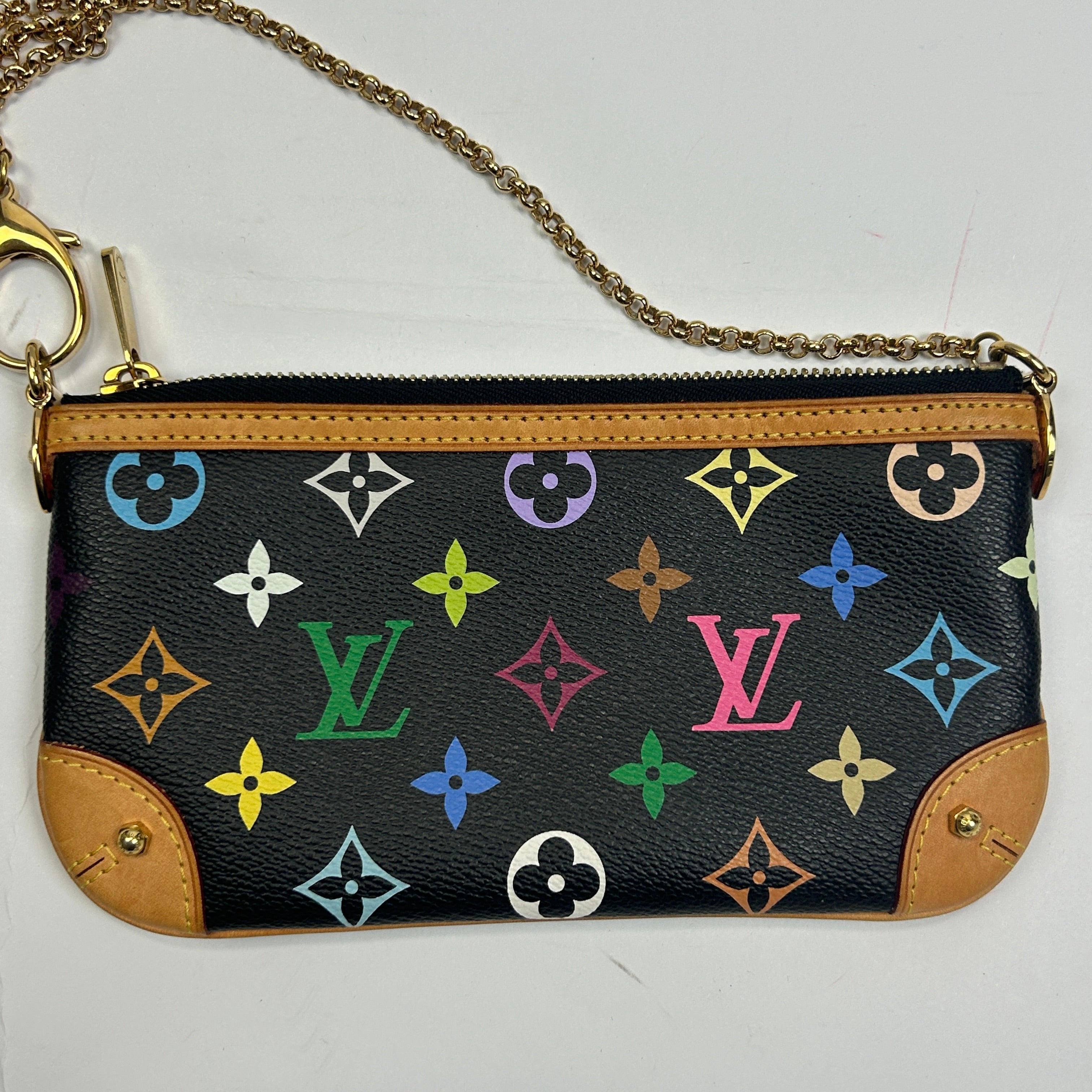Louis Vuitton Multicolore Black Murakami MM Milla Pochette