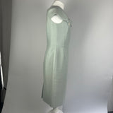 Christian Dior Mint Wool Midi Dress L