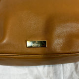 Gucci Vintage Camel Leather Small Hobo Bag