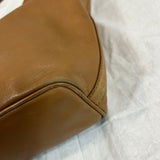 Gucci Vintage Camel Leather Small Hobo Bag